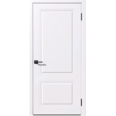 Дверь межкомнатная Дубрава Сибирь Флор ВИОЛА белая, глухое полотно